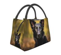 Borsa termica per il pranzo con cane da pastore tedesco, borsa termica per il pranzo, per donne e uomini, borsa termica per picnic, lavoro