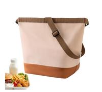 Borsa termica per il pranzo con chiusura a rullo | Borsa a tracolla per uomini, donne, lavoro, all'aperto, campeggio, picnic