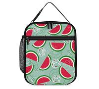 Borsa termica per il pranzo con fetta di anguria alla frutta, borsa termica per il pranzo, borsa termica riutilizzabile per il pranzo, per lavoro, viaggi, picnic