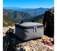 Borsa termica per il pranzo con porta pranzo USB, in tessuto Oxford, per