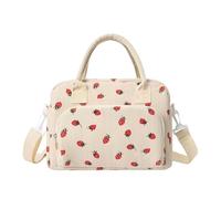 Borsa termica per il pranzo, convertibile, con tracolla rimovibile, isolamento a tenuta stagna, per picnic in ufficio e in vigna