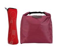 Borsa Termica Per Il Pranzo Da 1 Pezzo, Borsa Per Posate Da 1 Pezzo, Borsa Da Picnic Impermeabile, Borsa Per Il Pranzo Portatile, Borsa Termica Alla Moda, Mini Scatola Frigo Con Cerniera