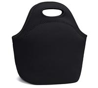 Borsa termica per il pranzo in neoprene lavabile, per lavoro, picnic, contenitore leggero per la preparazione dei pasti con tracolla regolabile rimovibile per uomini e donne