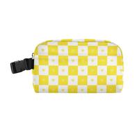 Borsa termica per il pranzo per bambini, resistente all'acqua, da uomo, mantiene il cibo caldo, contenitori per pasti per lavoro, ufficio, bufalo plaid a quadri oro bianco cuore
