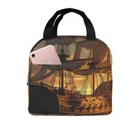 Borsa termica per il pranzo per donne e uomini, a prova di perdite, borsa termica per il pranzo con manico, piccola scatola per il pranzo, borsa termica per il pranzo, borsa da viaggio