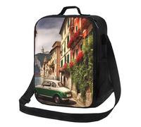 Borsa termica per il pranzo per donne e uomini, bella Italia, riutilizzabile, a prova di perdite, con tracolla regolabile, per lavoro, viaggi, attività all'aperto