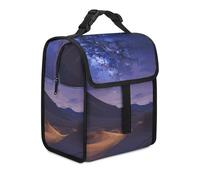 Borsa termica per il pranzo per donne e uomini, borsa per il pranzo notte nel deserto, borsa tote per il lavoro