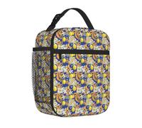 Borsa termica per il pranzo per donne e uomini, da lavoro, in stile siciliano, riutilizzabile, per adulti, per ufficio, picnic
