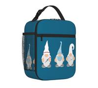 Borsa termica per il pranzo per donne e uomini, da lavoro, per infermiere, dottori, gnomi, riutilizzabile, borsa per il pranzo per adulti per ufficio e picnic