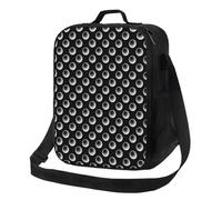 Borsa termica per il pranzo per donne e uomini, da lavoro, per palline da golf, per adulti, unisex, leggera, isolata, piccola borsa per il pranzo con tracolla regolabile