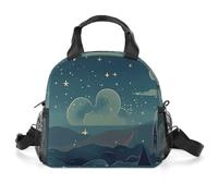Borsa termica per il pranzo, per donne e uomini, per notti magiche, a prova di perdite, riutilizzabile, isolata, portatile, per lavoro, ufficio, picnic
