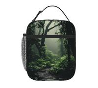 Borsa termica per il pranzo, per donne e uomini, riutilizzabile, borsa termica per la pioggia nei boschi, borsa per il pranzo per lavoro e picnic