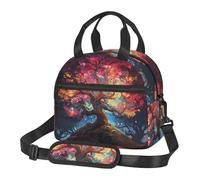 Borsa termica per il pranzo, per donne e uomini, riutilizzabile, con albero dei sogni, borsa per il pranzo per il lavoro e picnic