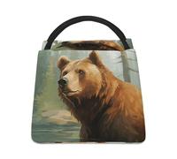 Borsa termica per il pranzo, per donne e uomini, taglia unica, riutilizzabile, per il lavoro e il picnic