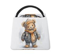 Borsa termica per il pranzo, per donne e uomini, taglia unica, riutilizzabile, per il lavoro e il picnic