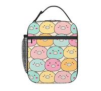 Borsa termica per il pranzo per ragazzi, ragazze, donne, uomini, porcellino salvadanaio, portatile, riutilizzabile, borsa da pranzo per lavoro, scuola, picnic o viaggi