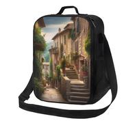 Borsa termica per il pranzo per uomini e donne, Italia Toscana, per ufficio, lavoro, picnic, a prova di perdite, con tracolla, per adulti, borsa riutilizzabile per il pranzo