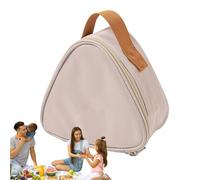 Borsa termica per il pranzo - Piccola borsa termica riutilizzabile da donna | frigo portatile impermeabile con maniglia, contenitore per alimenti, per il comfort di viaggio in ufficio degli uomi