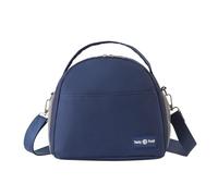 Borsa termica per il pranzo portatile, in tessuto Oxford, isolata, adatta per esterni e ufficio, un'esperienza senza problemi che offre comodità sia che tu 39re (blu scuro)