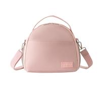 Borsa termica per il pranzo, portatile, in tessuto Oxford, isolata, adatta per esterni e ufficio, un'esperienza senza problemi che offre comodità sia che tu 39re (rosso chiaro)