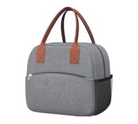Borsa termica per il pranzo riutilizzabile, da 10 litri, a prova di perdite, per ufficio, scuola, percorso, picnic, campeggio, escursioni, viaggi e attività all'aperto