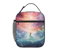 Borsa termica per il pranzo, versatile, capiente, fantasy, paradiso, spaziale, elegante e durevole, adatta per lavoro, viaggi e scuola