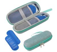 Borsa Termica per Insulina Porta Insulina Termico da Viaggio Custodia per Penne Insulina con 2 Impacchi di Ghiaccio Frigorifero Portatile per Diabetici per Diabete Siringhe, L'insulina e Farmaci Verde
