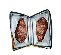Borsa termica per la carne, coperta per riposare la carne con cerniera, portatile, accessorio per carne di manzo, maiale, tacchino, Attributo singolo, Refer to description, Unisex