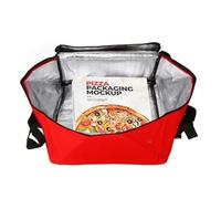 Borsa termica per la consegna - Borsa termica per conservare fresca, 40,6 cm, impermeabile, per conservare cibi caldi, cibo da asporto, trasporto di generi alimentari