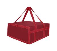 Borsa termica per la consegna, riutilizzabile, per il trasporto di pizze,