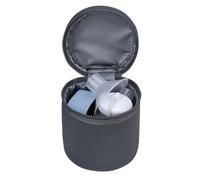 Borsa termica per latte materno, borsa per biberon, refrigeratore per latte materno con tracolla staccabile, portatile, 12 x 15 cm, adatta per 2 bottiglie grandi da 226,8 g, per mamme che allattano e
