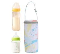 Borsa termica per latte materno - Borse termiche per passeggino 3,2x2,8x7 | 9 cm, rsa per biberon con tracolla rimovibile, Borsa termica per trasporto | Custodia per il controllo della tempera