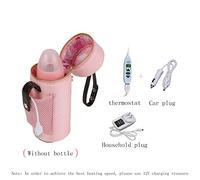 Borsa Termica Per L'Isolamento Delle Batterie USB Set Controllo Intelligente Della Temperatura Fuori Dal Termostato Auto Portatile Rosa Latte