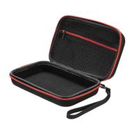 Borsa Termica per Termometro Elettronico, Custodia Rigida EVA nera | Cerniera Classica e Laccio, per Trasporto Ordinato e Vano Auto, Rosso