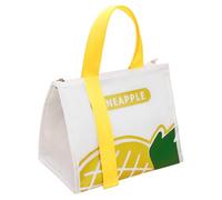 Borsa Termica Porta Pranzo, Portatile Borsa Termica Pranzo al Sacco, Borse Porta Alimenti, Riutilizzabile, termoisolante, a Prova di Perdite. Borse per il Pranzo per Lavoro, Ufficio, Scuola (Bianco)