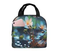 Borsa termica riutilizzabile per il pranzo Ci sono diversi piccoli fiori Lunch Box per donne uomini portatile a tenuta stagna borsa per il pranzo più fresco contenitori per il pranzo per lavoro viaggi