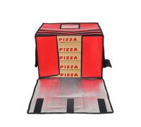Borsa Termica Rossa Riutilizzabile Per La Consegna Di Pizza, Ideale Per