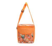 Borsa termica Tropical tracolla poliestere capacità 9 litri 23,5X26,5 arancione