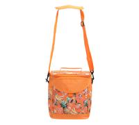 Borsa termica Tropical tracolla poliestere, capacità 9 litri 27,5X31,5 arancione