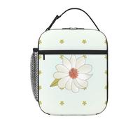 Borsa termica versatile per il pranzo con camelia in fiore, elegante e durevole, adatta per lavoro, viaggi e scuola