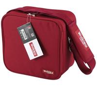 Borsa Thermos con recipienti per Alimenti Poliestere Rosso 23x22x13.5 cm