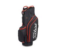 Titleist Cart 14 Black/Black/Red Borsa da golf Cart Bag