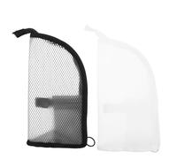Borsa Toilette da Viaggio in Mesh per Spazzolino 2 Pezzi | Poliestere, Scomparti Multipli con Divisori Efficienti, Uso Casa e Viaggio