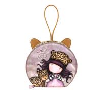 BORSA TONDA vanity case CON MANICO handbag PURRRFECT LOVE santoro GORJUSS gatto