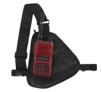 Borsa toracica a tracolla - Triangolo nero a di piccola borsa per il torace con cinturino regolabile | di traverse multiuso, trasversale per la scuola di sport ciclistici