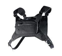 Borsa toracica - Piatta toracica in stoffa di Oxford con fibbie regolabili - Rintinta riga | Schedatrice del titolare del cablaggio per ciclismo, escursioni, donne, uomini, motocicletta, zaino in spal