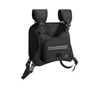 Borsa toracica tattica - Pacchetto frontale multifunzionale per uomini, gilet traspassato a trama | Tasto esterno escursionistico con porta per cuffie, organizzatore di camere per ciclismo