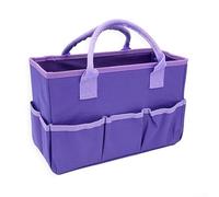 Borsa tote artigianale con design rinforzato stand alone e tasche multiple per un facile accesso ai materiali artistici, realizzata in tessuto Oxford resistente agli spruzzi d'acqua