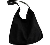 Borsa tote, borsa a tracolla | Borsa alla per uso quotidiano | Borsa per la spesa leggera, portafoglio elegante per viaggi di shopping, fine settimana e viaggi, Nero, verwijzen naar de