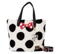 Borsa Tote Classica Sherpa Minnie Mouse Rocks The Dots